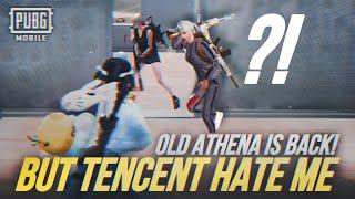 Old ATHENA Is Back! But Tencent Hate Me - PUBG MOBILE | SOLO vs SQUADS