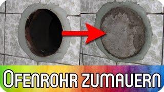 Altes Ofenrohr zumauern | DIY Heimwerken Anleitung | kreativbunt