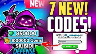 *NewUpdate!* ALL WORKING CODES SKIBIDI TOWER DEFENSE IN 2024 - ROBLOX! SKIBIDI TOWER DEFENSE CODES