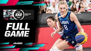 Mongolia  vs USA  | Women | Full Game | FIBA 3x3 World Cup 2023 | 3x3 Basketball