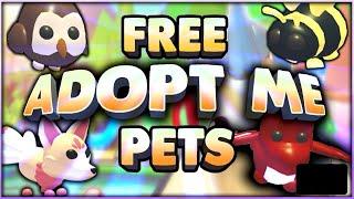 ROBLOX ADOPT ME GIVEAWAY! FREE PETS!