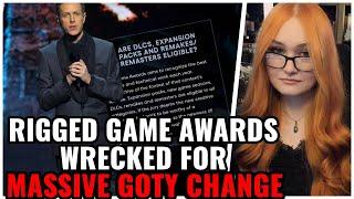 Rigged Game Awards WRECKED For Allowing DLC + Remasters On GOTY Nominee List! The Jury Gets Hidden