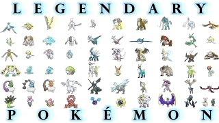 All Legendary Pokémon (Animated Sprites)