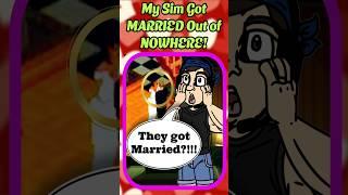 WAIT… My Sim MARRIED BELLA?! #thesims #married #retrogaming #windows98 #shorts