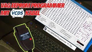 VAG EEPROM Programmer mit VCDS Kabel | VCDS zu K-Line KKL Adapter auf Com-Port umschalten