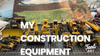 My Collection of 1/64 Scale Diecast Construction Equipment