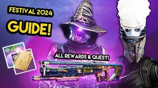 Destiny 2 - FESTIVAL OF THE LOST 2024 GUIDE! All Rewards, Masks and More!