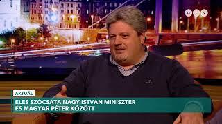 Egymásnak feszült Magyar Péter és Nagy István agrárminiszter - ATV Aktuál, 2024. október 28.