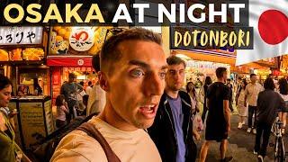 Exploring Famous Osaka Nightlife - This is Dotonbori | Japan