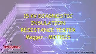 15 KV DIAGNOSTIC INSULATION RESISTANCE TESTER REPAIRED by Dynamics Circuit Technology Phil's.