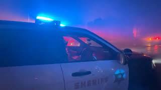 Palisades Fire Burns Through Houses Along Malibu Coast