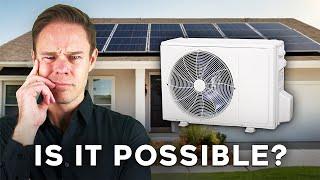 How many solar panels do you need to run Air Conditioning?