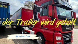 Tom´s Trucklife #007 - Weihnachten und Geburtstag zusammen - Trailer Abholung