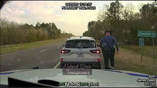 Traffic Stop US-167 Dallas/Cleveland County Line Arkansas State Police Troop F, Traffic Series 1540