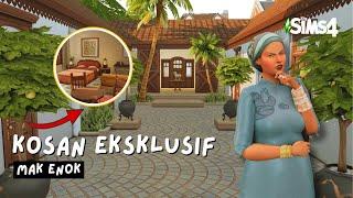 Kosannya Mewah Tapi Ibu Kosnya Ratu Julid  | The Sims 4 Indonesia Speed Build