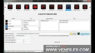 How to Remove DTC with IAS software v2.0