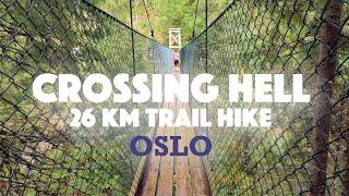 Hiking Adventure In The Oslo Forest Passing Through "Hell" (English Subtitles)