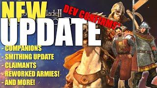 Bannerlord Update Mount and Blade PS5 Xbox Console DLC Smithing Companions and Mods