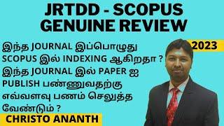 Christo Ananth - Journal for ReAttach Therapy and Developmental Diversities - Scopus Review - Tamil