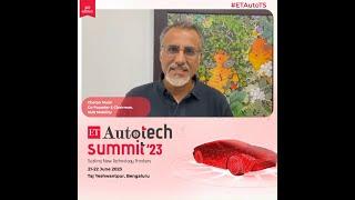 #ETAuto Tech Summit' 23- Hear Chetan Maini, Co-Founder & Chairman, SUN Mobility