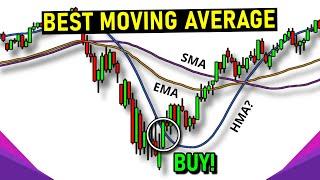 BEST Moving Average Trading Strategy (HMA vs ALMA vs EMA vs SMA)