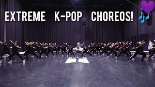 Top 10 Hardest K-pop Dances That Will Blow Your Mind!  (Extreme Choreo) #kpop #dance