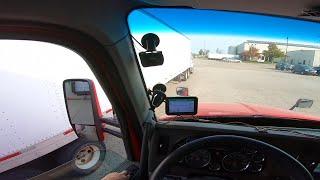 My backing is SLOWLY getting better. Rookie Trucking Life.