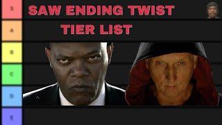 RANKING EVERY SAW ENDING TWIST | TIER LIST (SAW - SPIRAL)