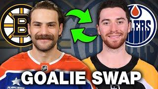 Edmonton Oilers trade proposals for Jeremy Swayman  | Oilers Rumors