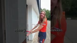 Femke Bol hurdles trainer  Clinic Day • Funny moments 