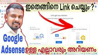 To start earning from adsense you need to add your payment info and connect your site in malayalam