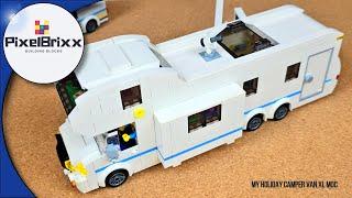  This is my Holiday Camper Van XL MOC - Modular & many functions!