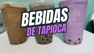 APRENDE A PREPARAR BOOBA TEA O SMOOTHIE DE TAPIOCA PARA NEGOCIO