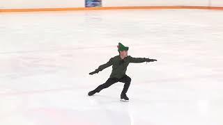 Alistair Kok, Portland Ice Skating Club, Pre-Bronze Showcase, 2022 Pacific Coast Adult Sectionals