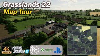 Grasslands 22 | Map Tour | Farming Simulator 22