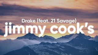 Drake - Jimmy Cooks (Clean - Lyrics) feat. 21 Savage