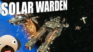 EARTH SPACE FLEET DEFENDS THE PLANET! New Space Sim Strategy - Solar Warden Gameplay