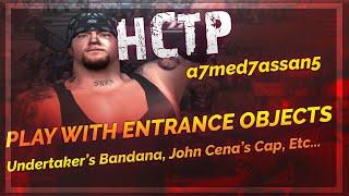 HCTP/SYM - Play With Entrance Objects (Undertaker's Bandana, John Cena's Cap, Etc..) | PS2 Mod