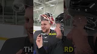 Ty Tries Goalie: Part 4 - did you see him on the ice at Tendyfest? #hockeytok #hockeytiktoks