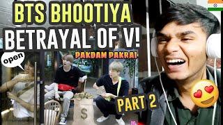 Bts play Pakdam Pakdai in Bhutiya house // Part-2 // Hindi dubbing // bts run ep88 \ Indian Reaction