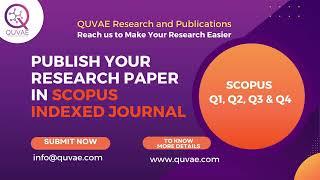 Publish Your Research Paper In Scopus Indexed Journal