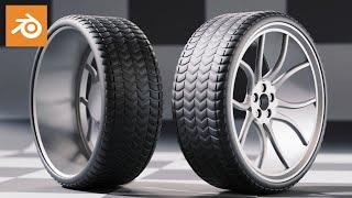 Tutorial: Make A Tire & Rim In Blender 3.5