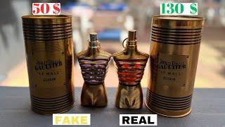 Fake vs Real Jean Paul Gaultier Le Male Elixir Perfume