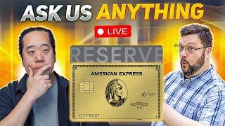 Proposed Changes to the Amex Gold Card?! | LIVE Q&A