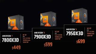 AMD Ryzen 7000 X3D With 3D V-Cache