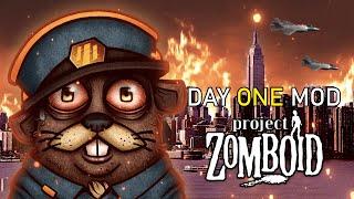 Surviving the START of Project Zomboid's Apocalypse (Day One mod)