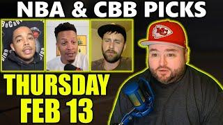 Thursday Picks with Kyle Kirms | NBA & CBB February 13th