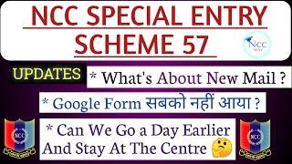 Ncc Special Entry 57 Update | Can We Stay At SSB Interview Center A Day Prior ? #nccentry #nccway