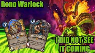 I cant believe I LOST THIS GAME | Reno Warlock | TITANS | Wild Hearthstone