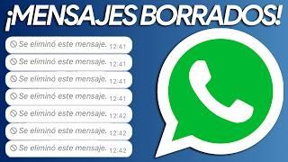 Cómo LEER los MENSAJES BORRADOS de WHATSAPP en 2024!!!